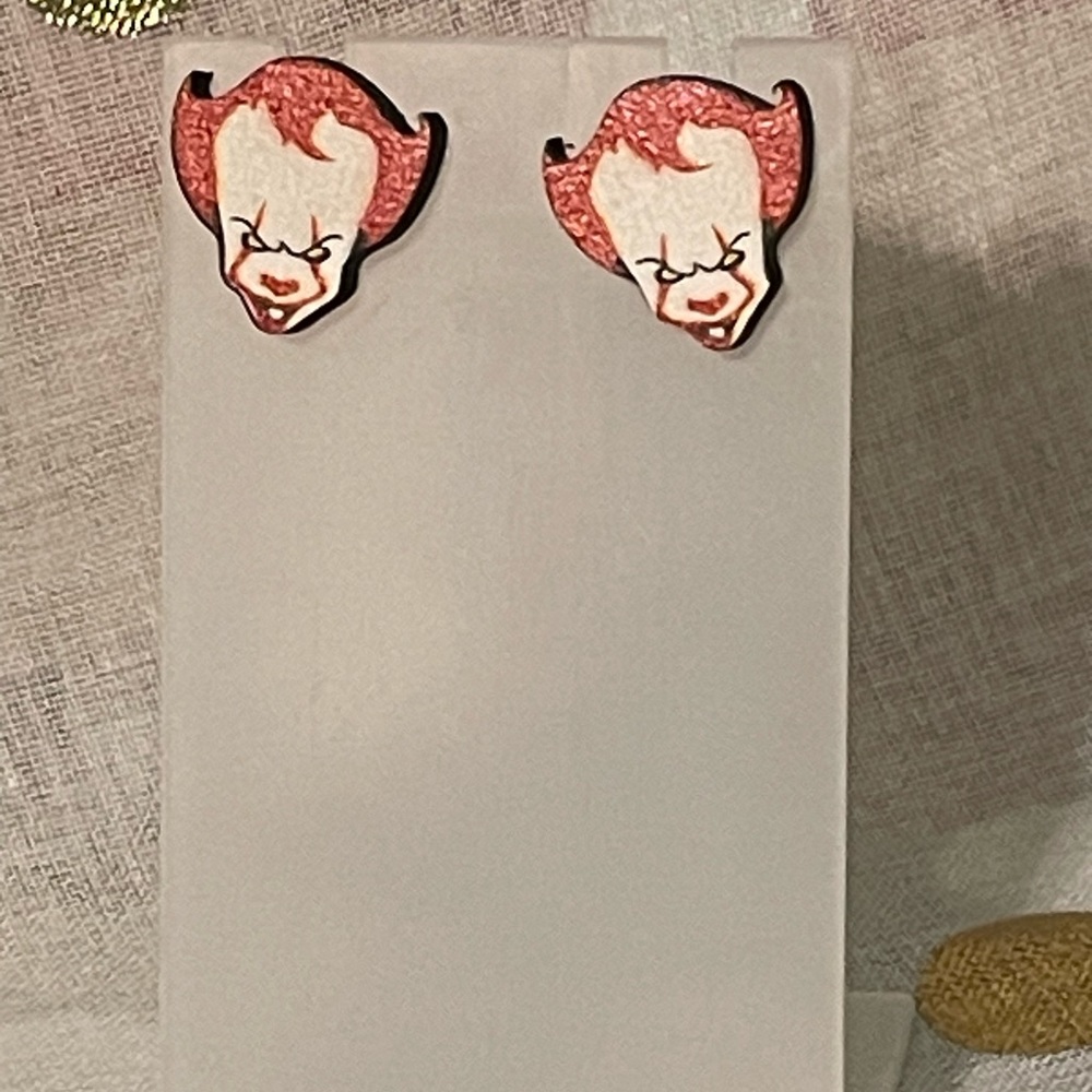 Pennywise earrings